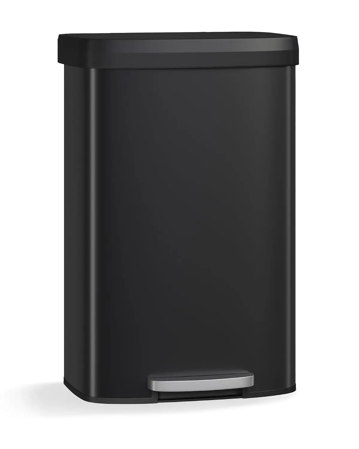 Tacleekii 80L/21 Gallon Stainless Steel Trash Can with Soft-Close Lid Kitchen Garbage Can with Rustproof Step-On, Liner Rim, Rear Handle, Perfect for Kitchen, Living Room, Office