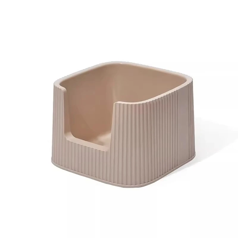 Extra Large Stainless Steel Jewelry Defecation Litter Box Castle For Cats Training Litter Box Arenero Gatos Household Products