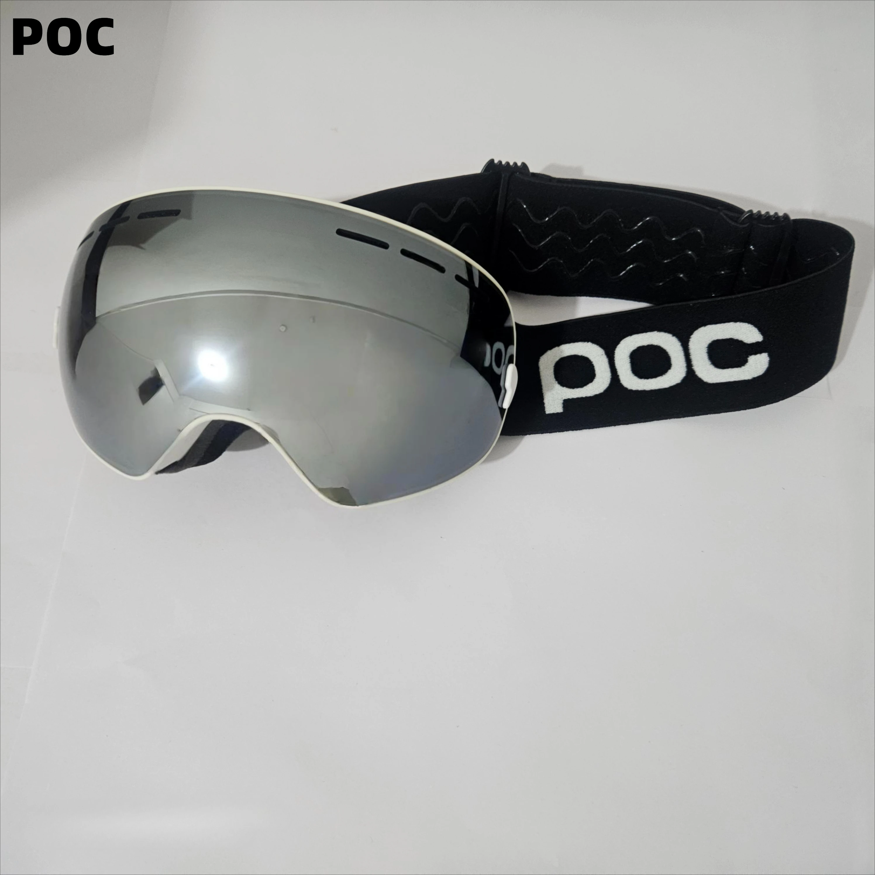 

New POC double layer anti-fog ski goggles .Fully coated ski mountaineering protective eyewear,Winter sports protective equipment