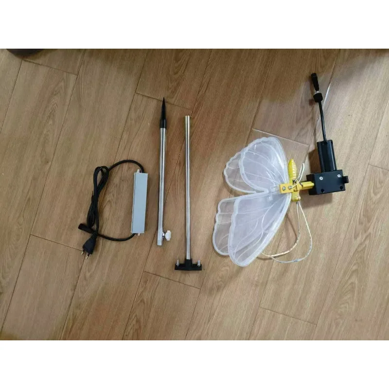 utterfly waterproof power supply accessories luminous iris scene new stage decoration metal iron floor road lighting