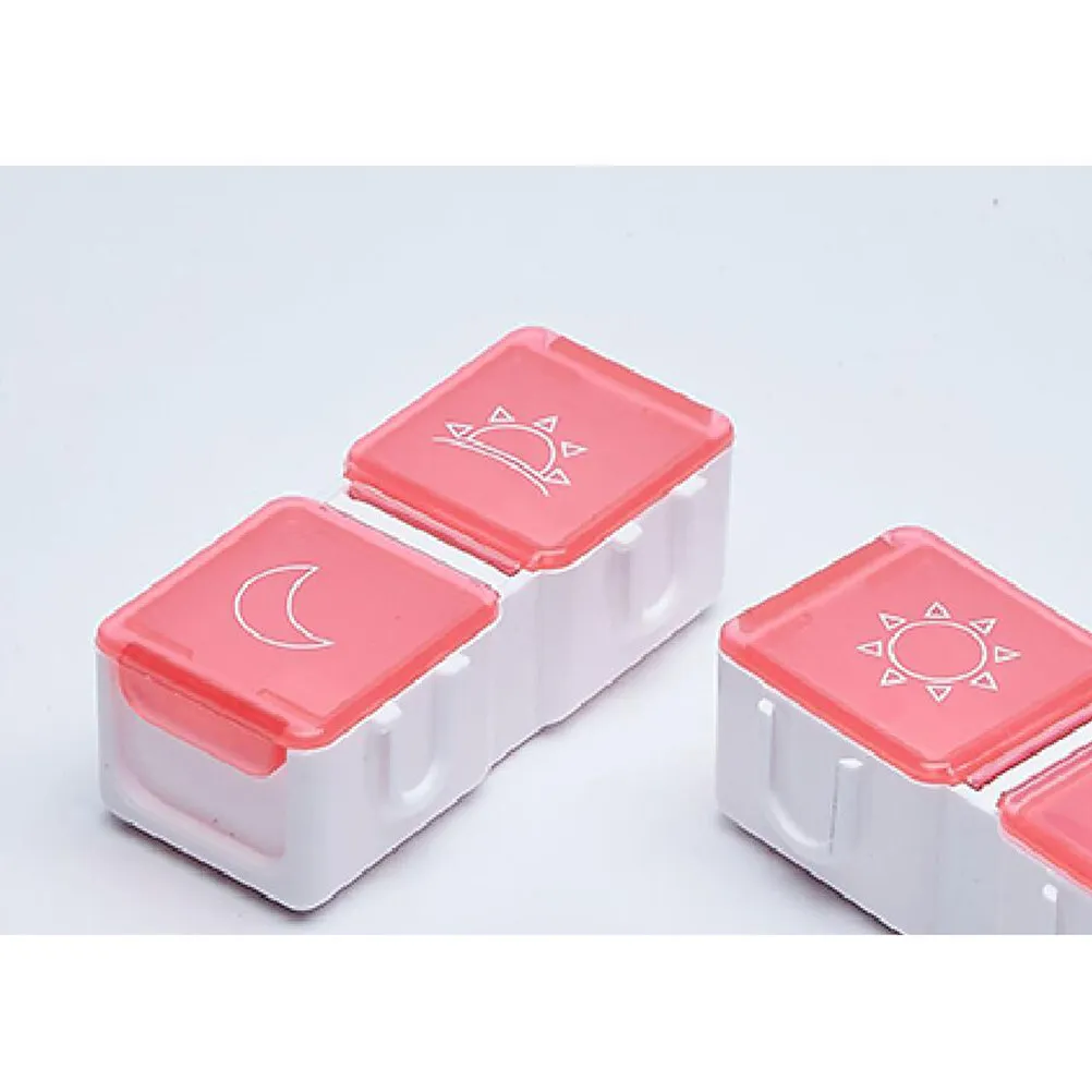 

Умный портативный органайзер для лекарств с 3 отделениями, контейнер для таблеток с функцией напоминания о приеме, без контейнеров для таблеток