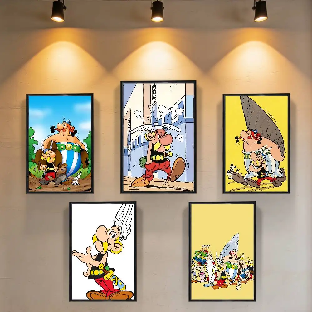 

National level comic Asterix Poster HD Art Sticky Wall Waterproof Home Living Room Bedroom Bar Aesthetic Decoration