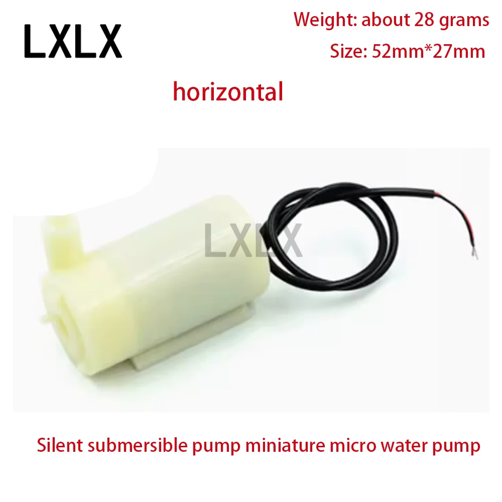 LXLX1 10pcs Silent Submersible Pump Mini Micro Water Pump DC3V 5V Can Be Driven By Cell Phone Charger or USB