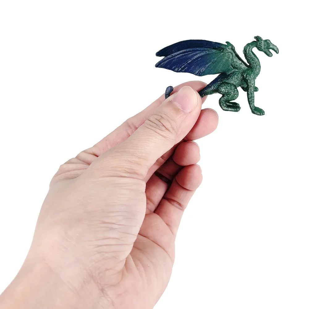 Flying Magic Dragon Phoenix Monsters Chinese Dinosaurs Animal Toy Action Figures Model PVC Collection Decoration Kids X-mas Gift