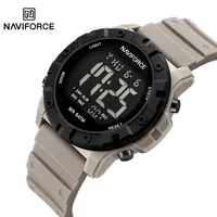 NAVIFORCE New Brand Men Electronics Watch Outdoor Sport Waterproof Digital LCD Alarm Digital watch Sport Student Luminous Watch