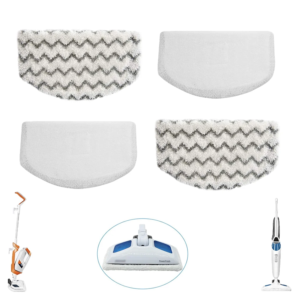 

2/4/8 Pcs Steam Mop Replacement Pads for Bissell Powerfresh Steam Mop 1940 1806 1544 2075 2685A 2181 2814 Series.