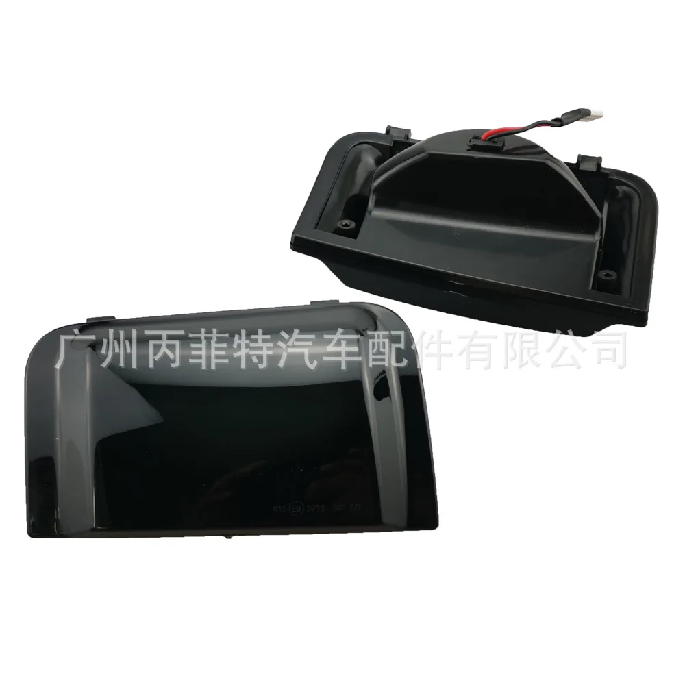 2pcs For Peugeot Citroen Fiat Truck Conversion LED Rearview Mirror Turn Signal Lights