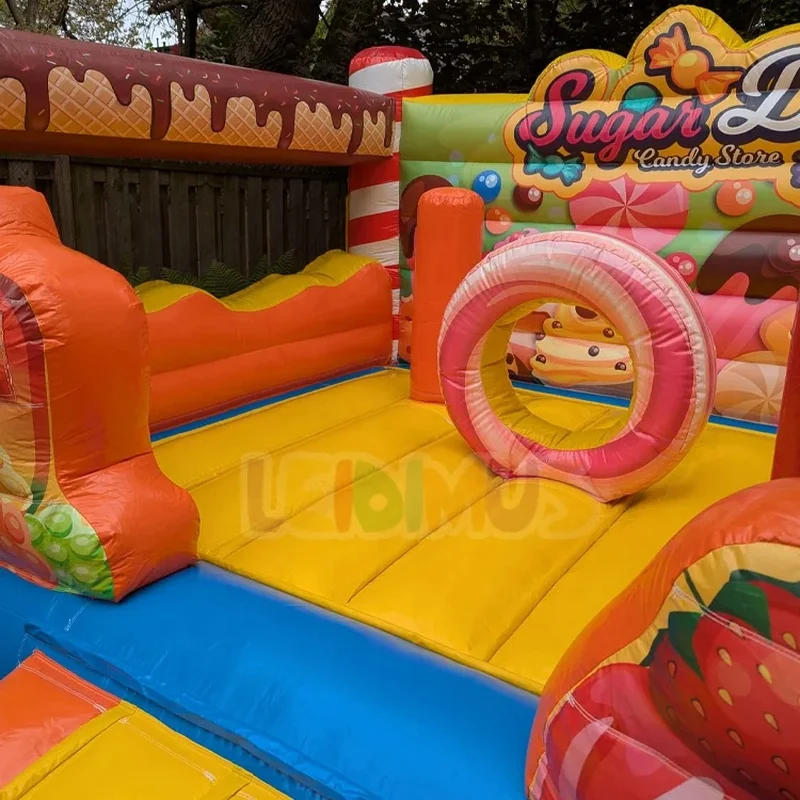 Inflatable Candy Bouncy Jumping Castle Inflatable Structure Gonflable Children Inflatable Bouncer Bounce House for Kids