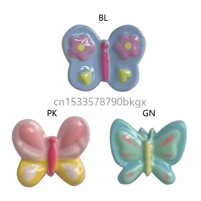

Colorful Resin Butterfly Pendant for DIY Handmade Jewelry Making Pendants Necklaces Earrings Keychain Phone Accessories J78E