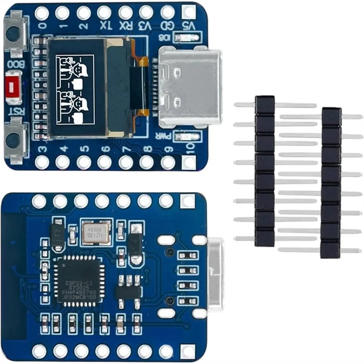 A003 MINI -C3 Development Board 2.4G Wifi 4 BT Module with 0.42