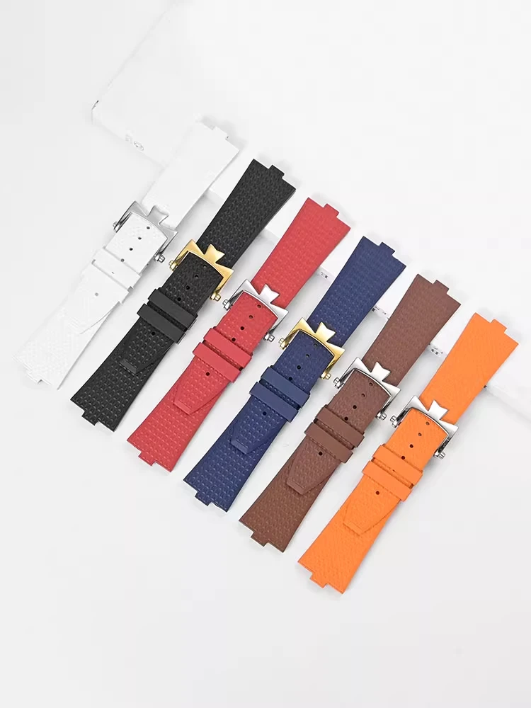 プレミアムクイックリリースフッ素ゴム時計ストラップ-ヴァシュロン・コンスタンタン-オーヴァーシーズ-4500v-5500v-7900v-時計バンド用-オリジナルスタイル