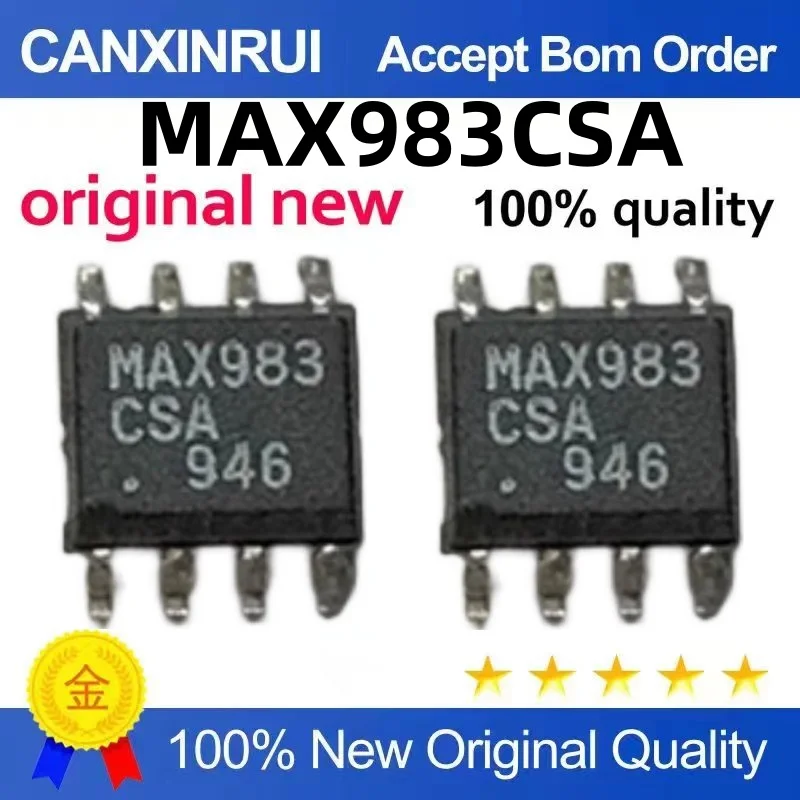 （10 pieces）MAX983CSA MAX983ESA MAX983 SOP-8 Power Comparator
