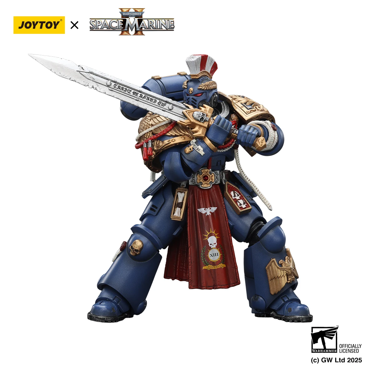 

Предзаказ: Фигурка JOYTOY Warhammer 40K 1/18 Ultramarines Relic Primus в броне с плазменным пистолетом и боевым клинком