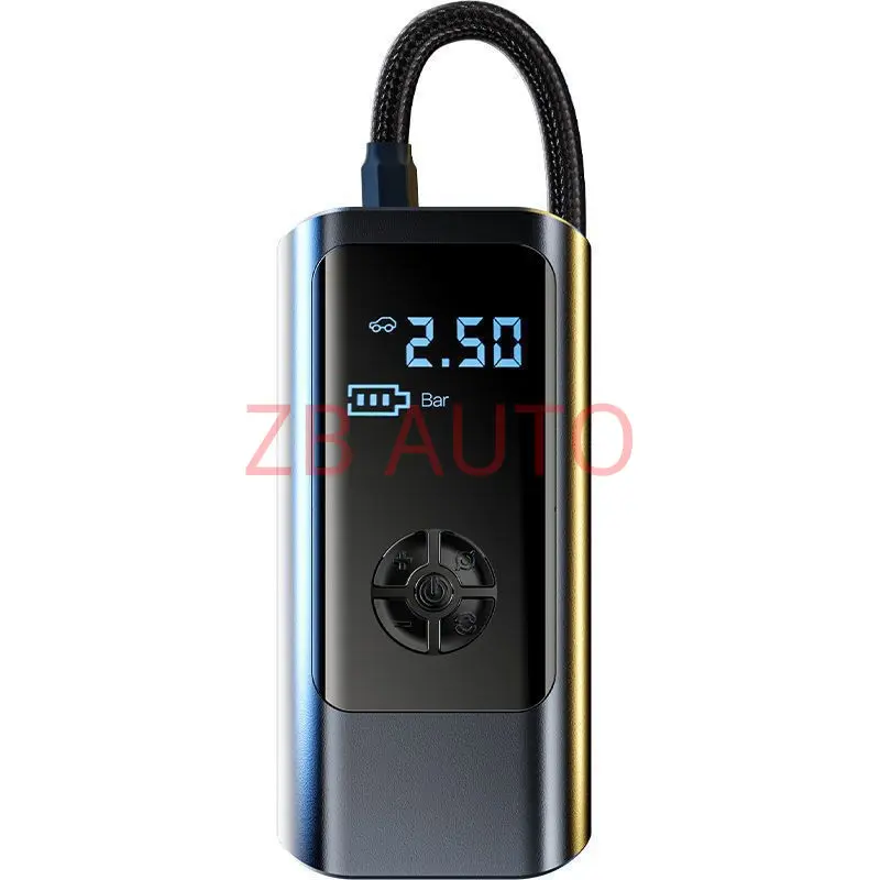 

Suruite Car Air Pump LED Lighting Mini Wireless Smart Car Pump Tire Air Pump Inflator