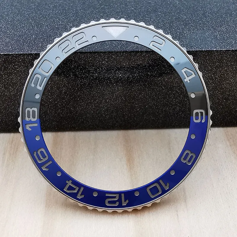 Top Quality Ceramic Watch Bezel and With Steel Ring For RLX GMT 116710, 126710 Aftermarket Watch Reply Parts