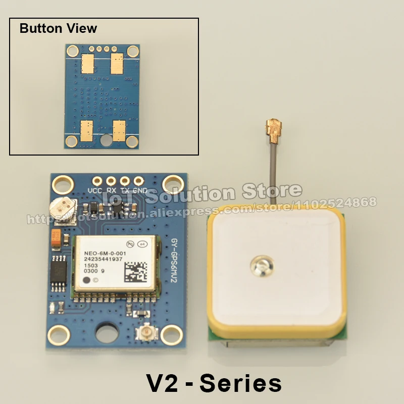 NEO-M8N 6M M9N M8T F10N NEO 6M M8N Galileo BDS GPS GNSS Module with Active Antenna GY-GPSV3 GPS6MV2 GYGPSV6 NEOM8N NEOM9N NEOM8T