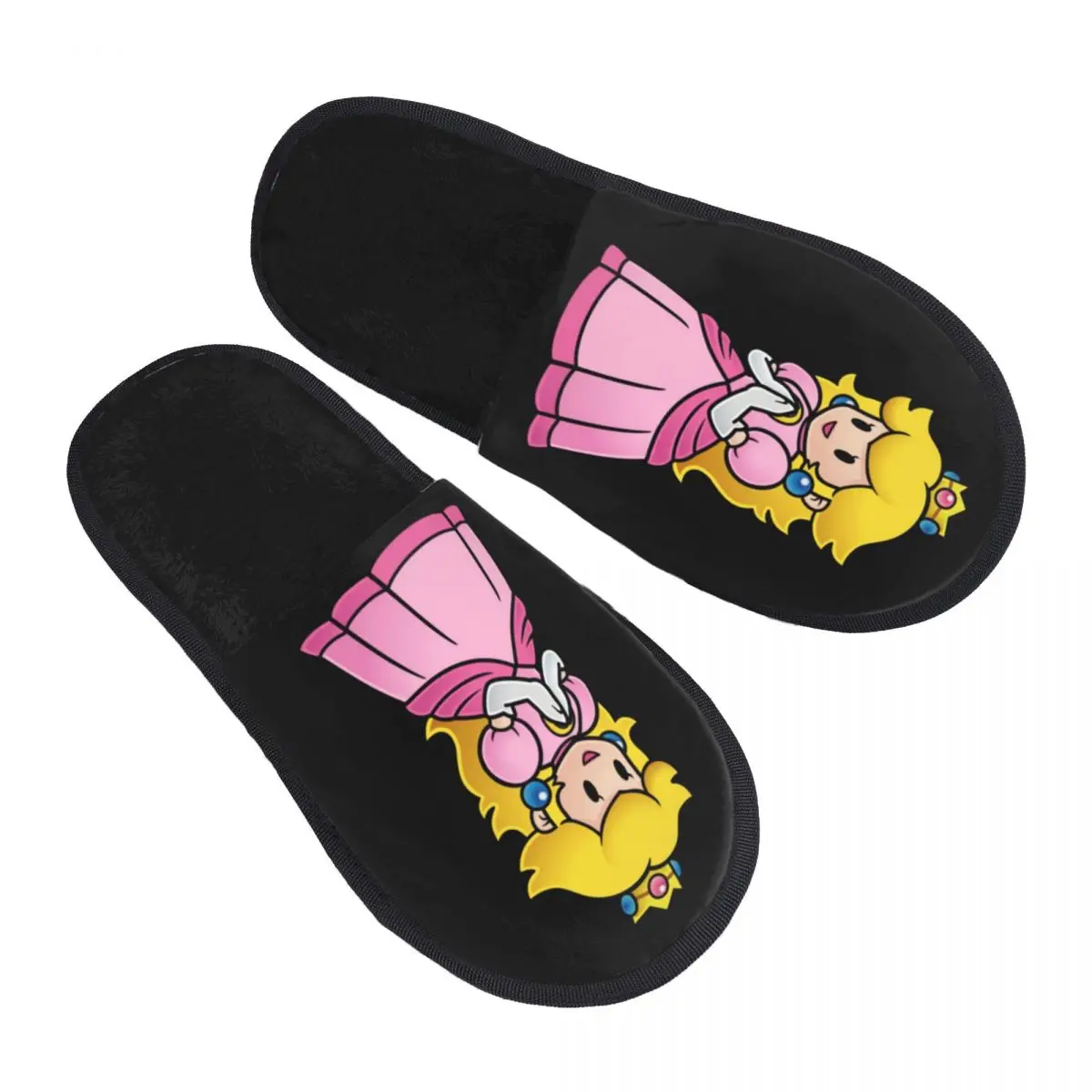 

Изготовленные на заказ тапочки принцессы персикового цвета M-Marioed для спальни, женские домашние тапочки