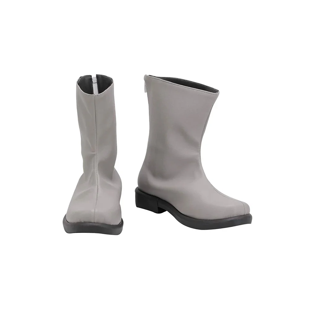 Nanatsu no Taizai Gowther Cosplay Boots Seven Deadly Sins Gowther Grey Shoes Custom Made (2)