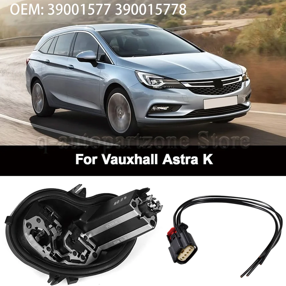 

39001577 39001578 Car Rear Left Right Light Lamp Bulb Holder With Plug For Vauxhall Astra K