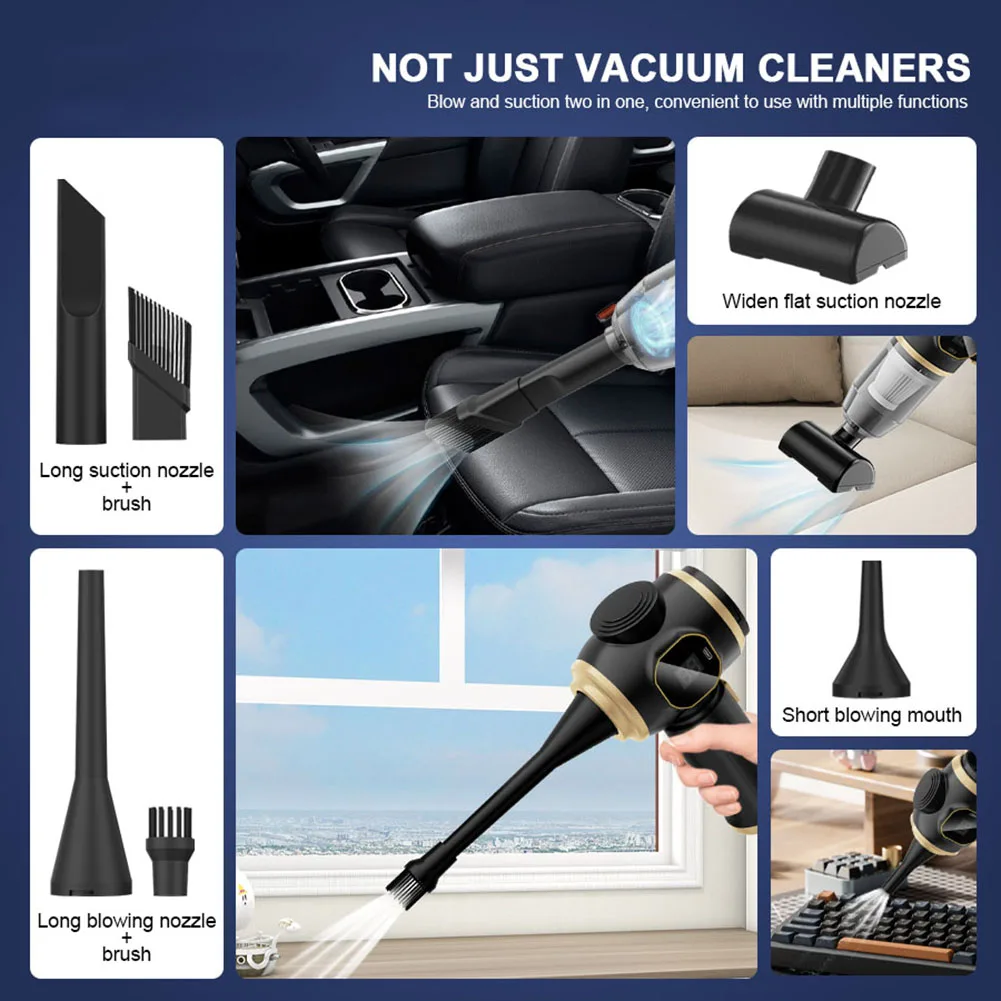 Accessory Vacuum Multifunctional Cleaner Cleaning Machine Lightweight for Design Thorough Cleaning Dual Power Suction