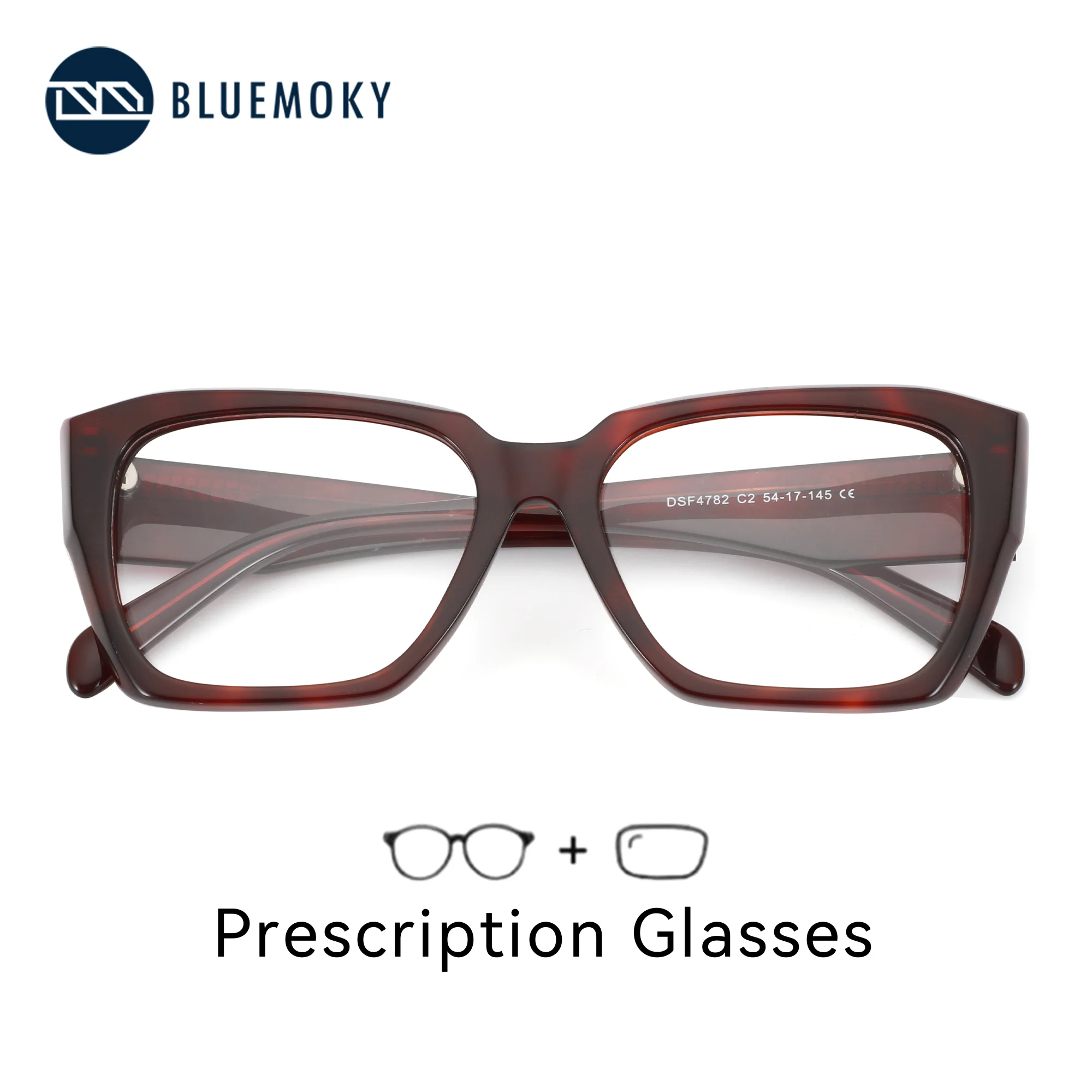 

Очки BLUEMOKY M размера, ручной работы, из ацетата, в форме бабочки, для женщин, фотохромные, с диоптриями, линзы для коррекции близорукости