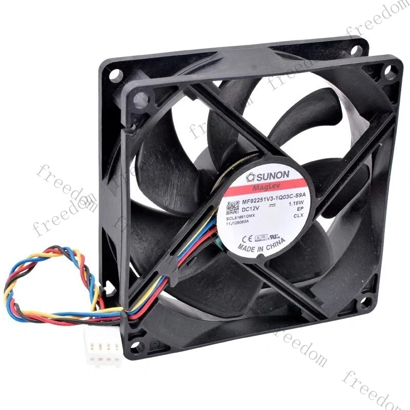 

HTS 1 pcs MF92251V3-1Q03C-S9A 9025 12V 1.16W silent 4-wire cooling fan *kk 1PCS