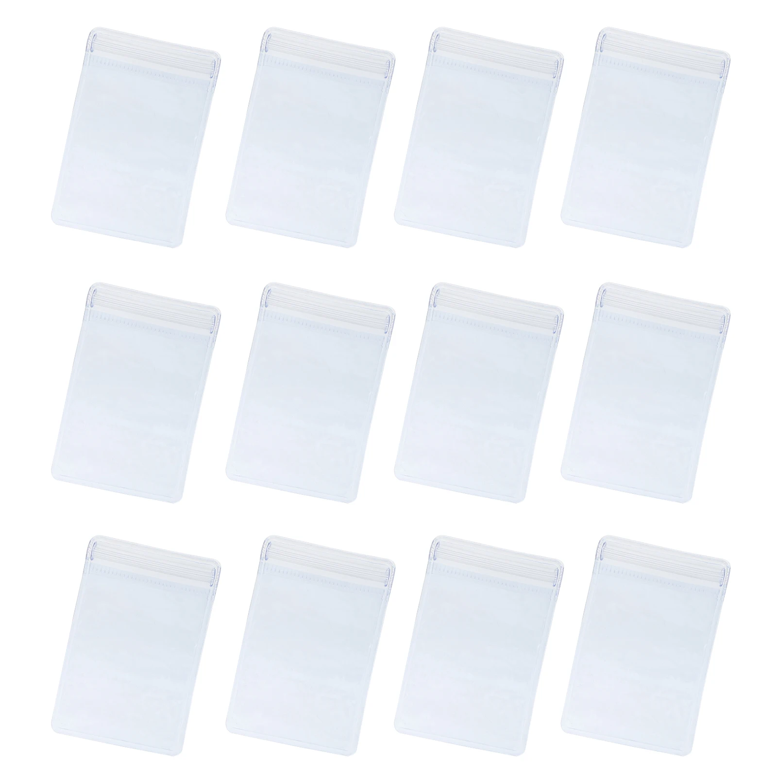 

200pcs Photo Jewelry Storage Bag Transparent Sealed Zipper Pouch Clear Plastic Lightweight Durable Craft Storage Solution Gift