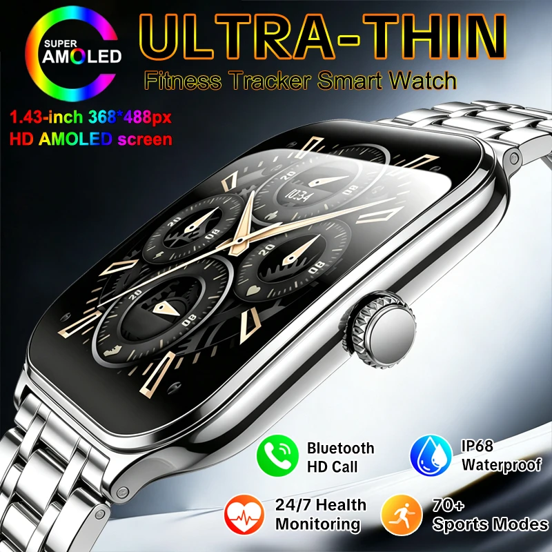Aquatic Sports Performance - Neue ultradünne Smartwatch für Männer und