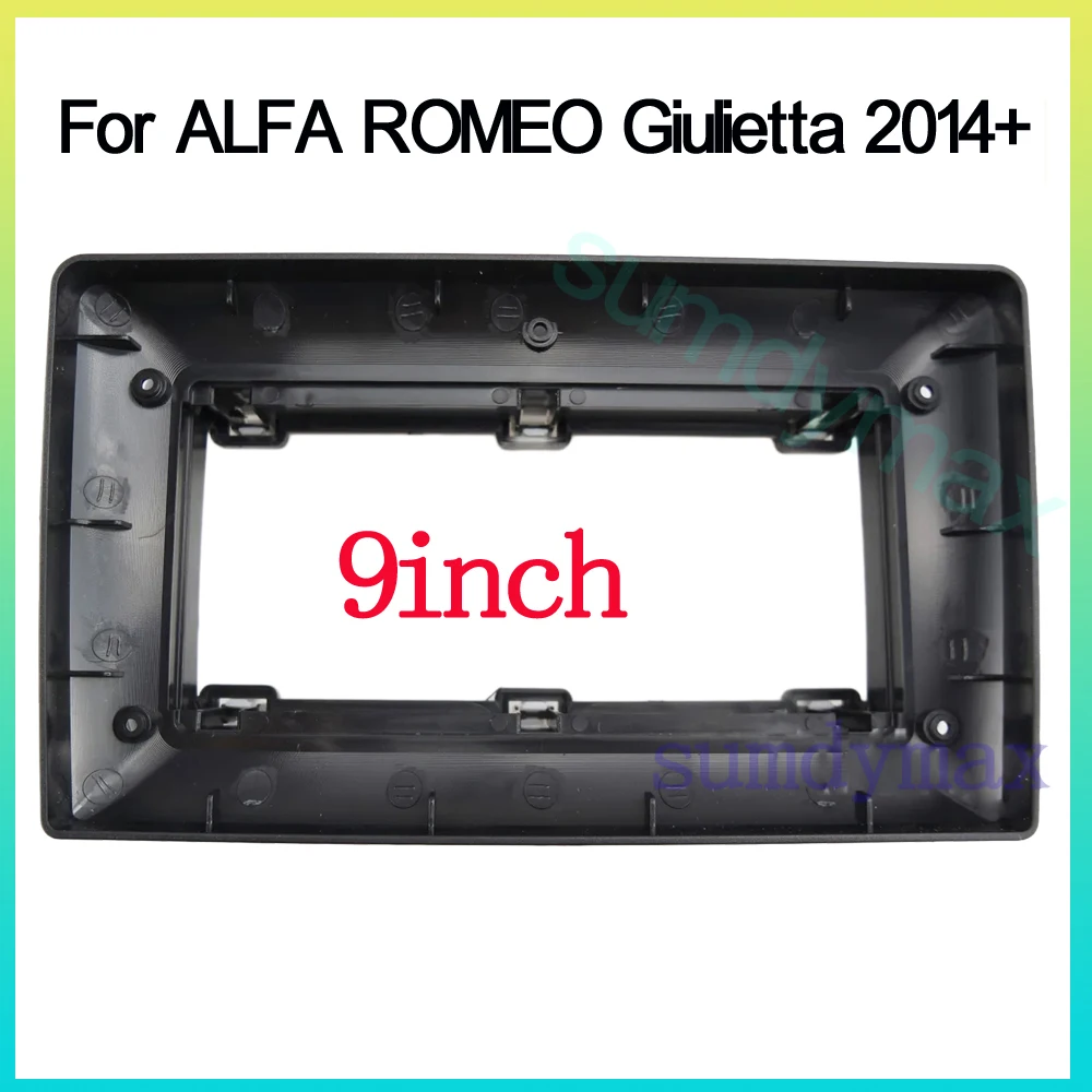 

9inch big screen 2 Din android Car Radio Fascia Frame For ALFA ROMEO Giulietta 2014 2015 car panel Trim Dashboard Panel Kit