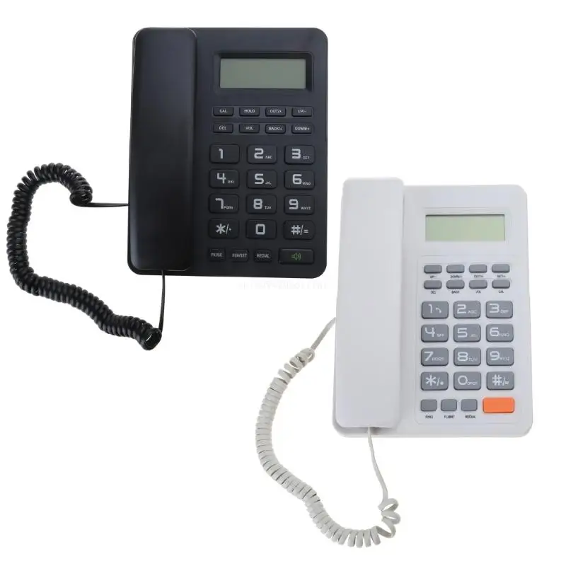 Office Telephone with Incominged Call Memory Alarm Setting for Desk Dropship