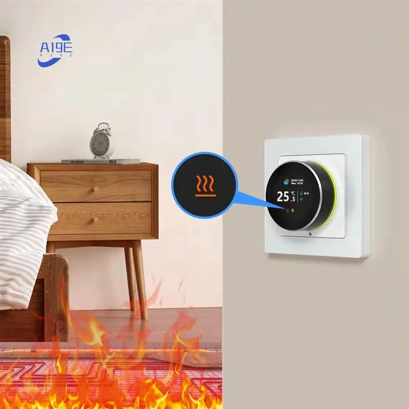 

A19E-Tuya Wi-Fi Smart Knob Термостат Контроллер температуры