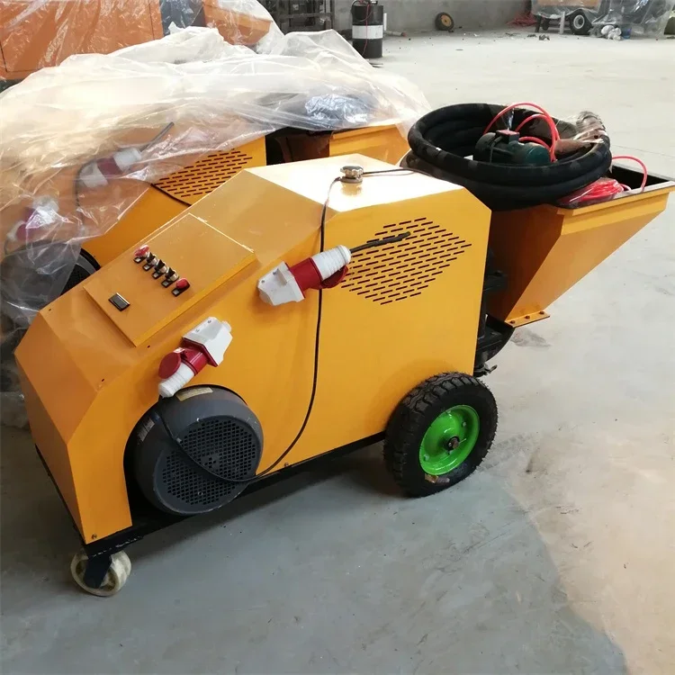 Best Selling Mini Cement Mortar Sprayer Plaster Paint Machines Concrete Sprayer Mortar Spraying Machine For Sale