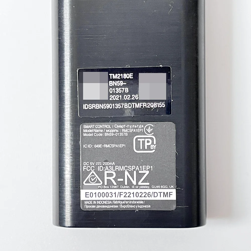 BN59-01357B = BN59-01357A TM2180E A3LRMCSPA1EP1 649E-RMCSPA1EP1 предназначен для солнечной зарядки пульта дистанционного управления QE55QN85A GQ43Q73AAUXZG