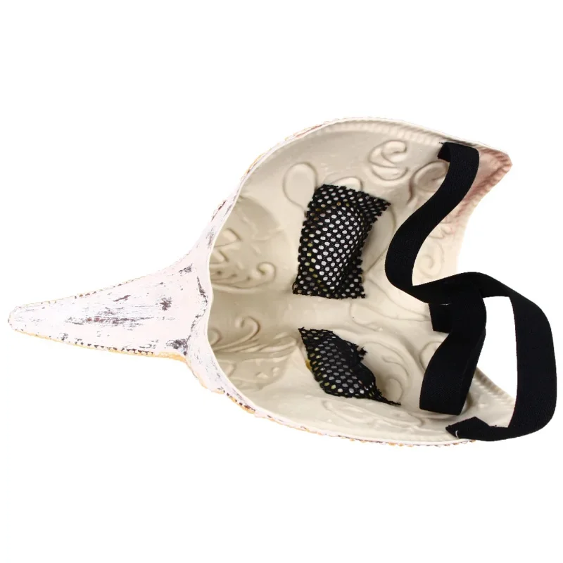 قناع طبيب الطاعون، أقنعة طويلة من اللاتكس، أرستقراطيية فاخرة، غراب الطيور، إكسسوار الهالوين U