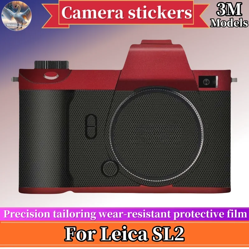 Skins SL2 para adesivos de câmera Leica SL2, película protetora, alfaiataria de precisão resistente ao desgaste