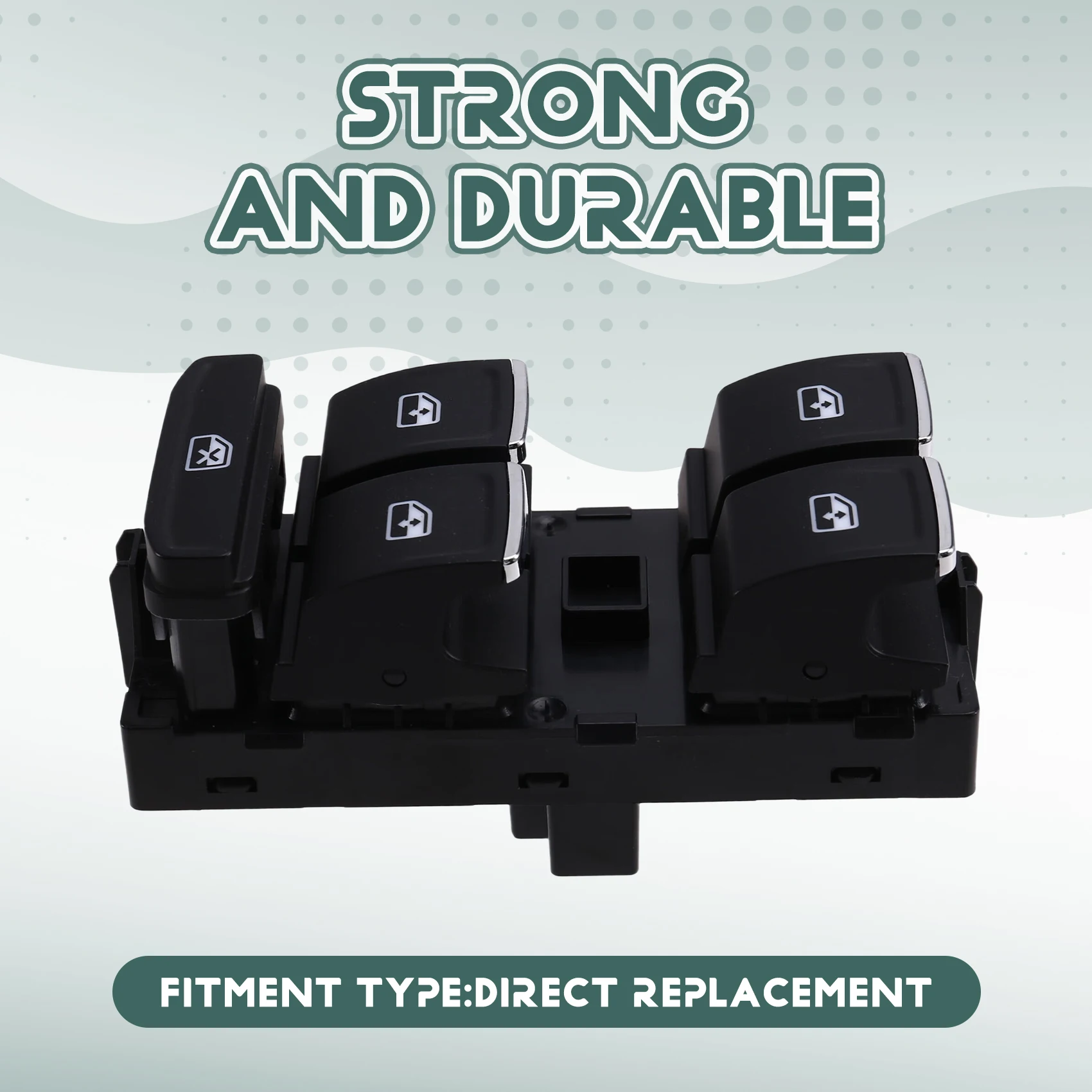 A33K-Power Window Switch 5G0959857E 5G0 959 857E For VW Arteon Atlas Golf Jetta Tiguan 2015-2024 Car Accessories