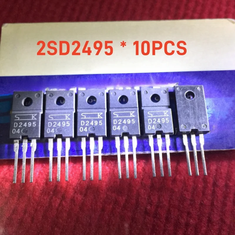 

10pcs 100% new original 2SD2495 D2495 TO-220F