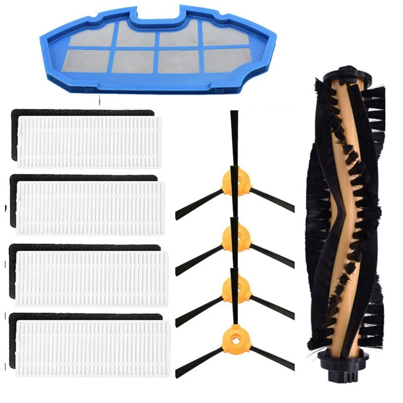 فلاتر وفرش مكنسة كهربائية آلية ، إكسسوارات بديلة ، Ecovacs Deebot N79 ، N79S ، DN620 ، بليو ، N79W ، N79se