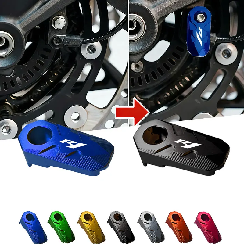 For YZF-R7 YZF-R3 YZF R7 R1 R1M R3 R6 R15 R25 R125Motorcycle Parts,Aluminum Alloy ABS Sensor Protective Shell,Sensor Guard