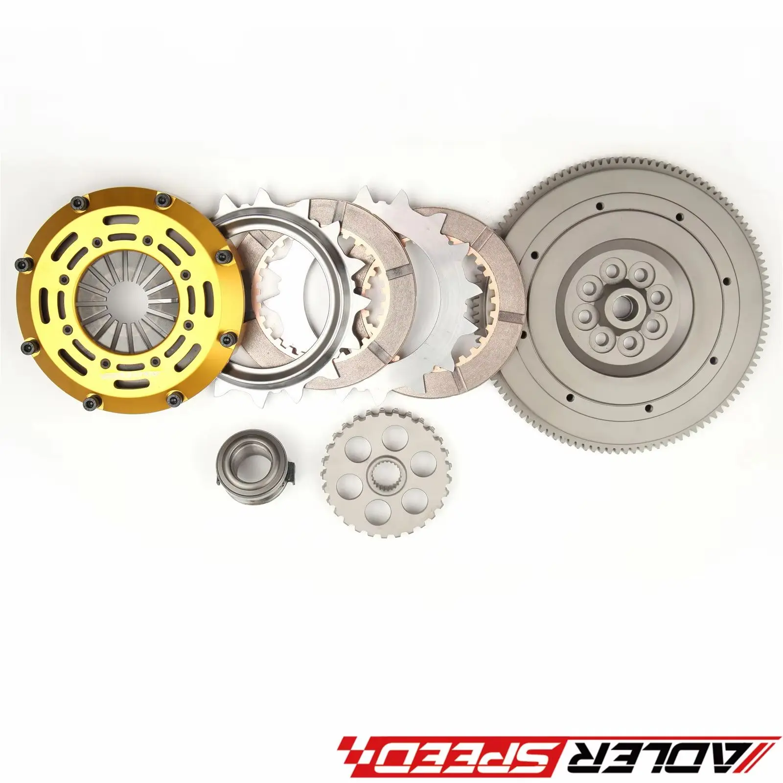 

ADLERSPEED RACING CLUTCH TWIN DISC KIT For 2004-05 BMW 325 330 530 X3 Z4 E46 E83 E85 M54 6-Speed
