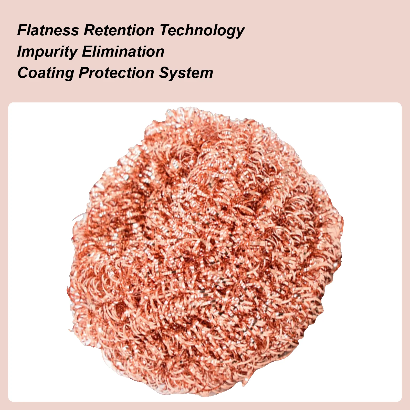 Soldering Cleaning Wire Ball High Temperature Resistant Soldering Iron Cleaner Ball Welding Cleaning Wire Sponge for Electronics