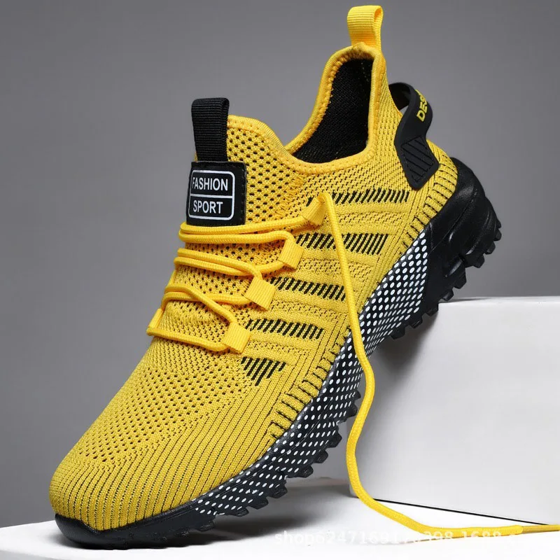 Running Shoes for Man Outdoor Breathable Male Sneakers Lightweight Male Tenis Shoes Gym Trainer Hiking Athletic Shoe Zapatillas