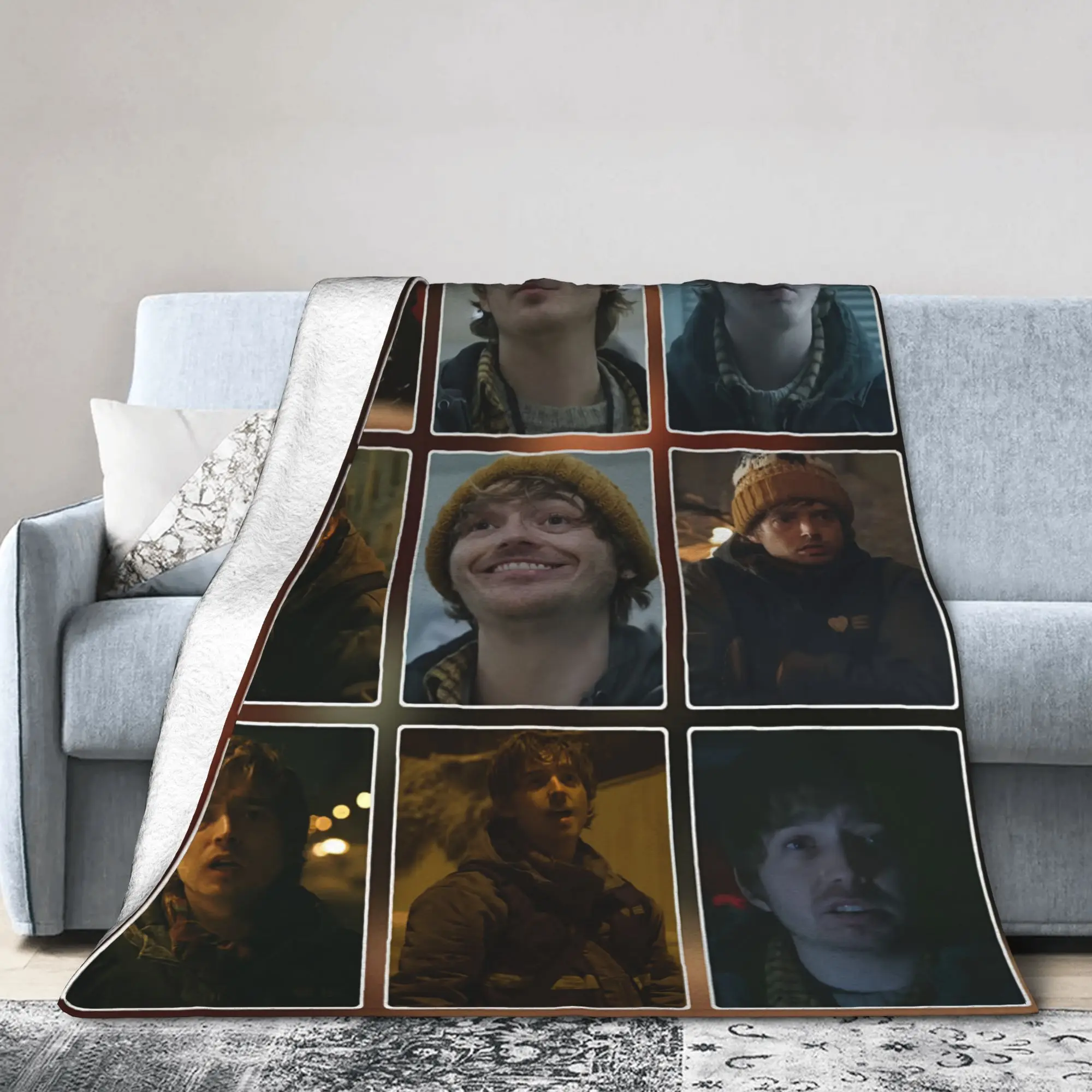 Bryan Austin Abrams Fuzzy Blanket R-Residents Night Undead Evil Novelty Throw Blankets for Home 200x150cm Bedspreads