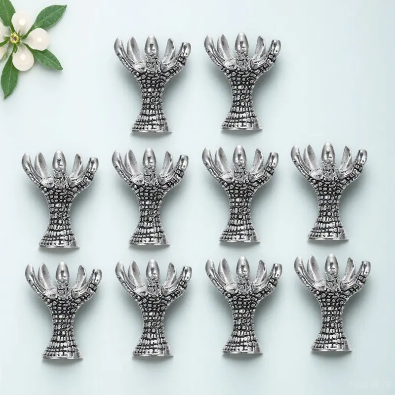 

10Pcs Vintage Bead Findings Caps for DIY Bracelets Necklaces Jewelry Accessories Craft Kits Titanium Steel Beads End Caps