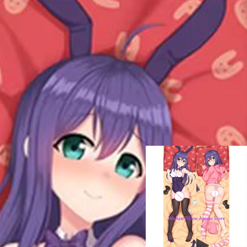 

Dakimakura Anime Pillow Cover Anna Mochizuki Double Sided Print Life-size Christmas Decoration