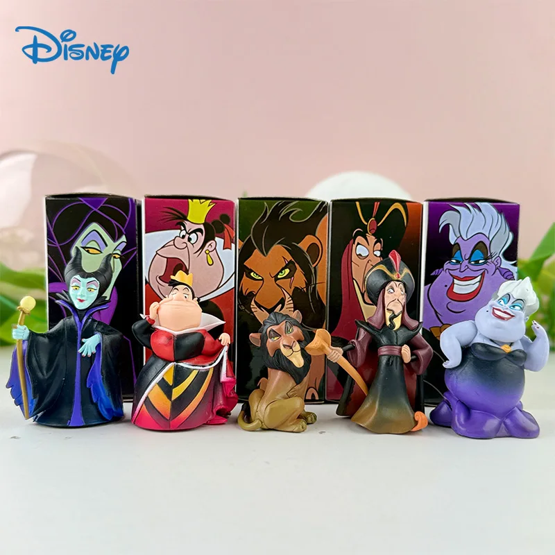 

Disney Classic Villains Figures PVC Collectible Model Toys Cartoon Anime Characters Ornament for Desktop Display and Collection