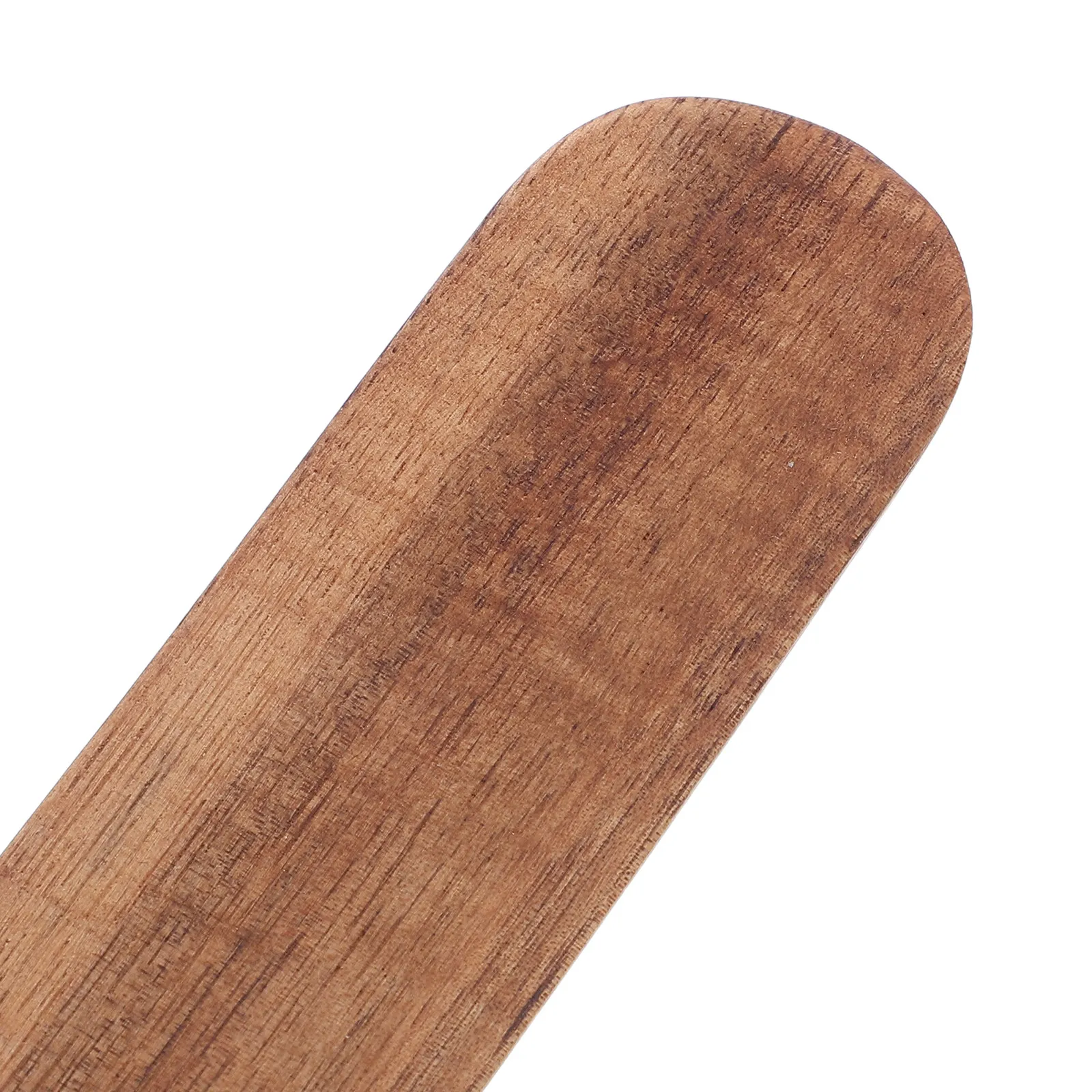 2Pcs Natural Wooden Sourdough Spatula Whisk Combo Smooth Rounded Edges for Mixing Stirring Spreading Butter Jam Cheese Rice