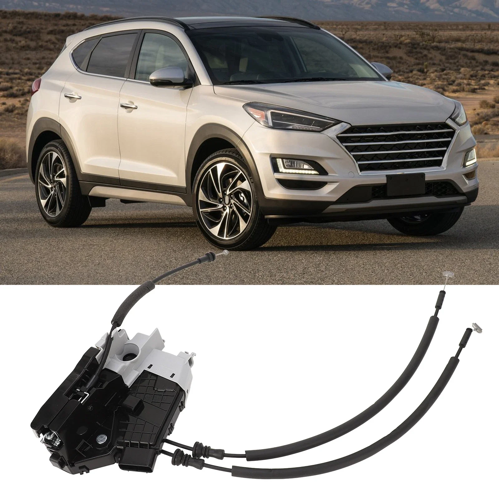 

81320‐D3010 Привод замка Стальной трос Привод замка автомобиля Привод замка передней двери Ударопрочный для автомобиля со стороны пассажира