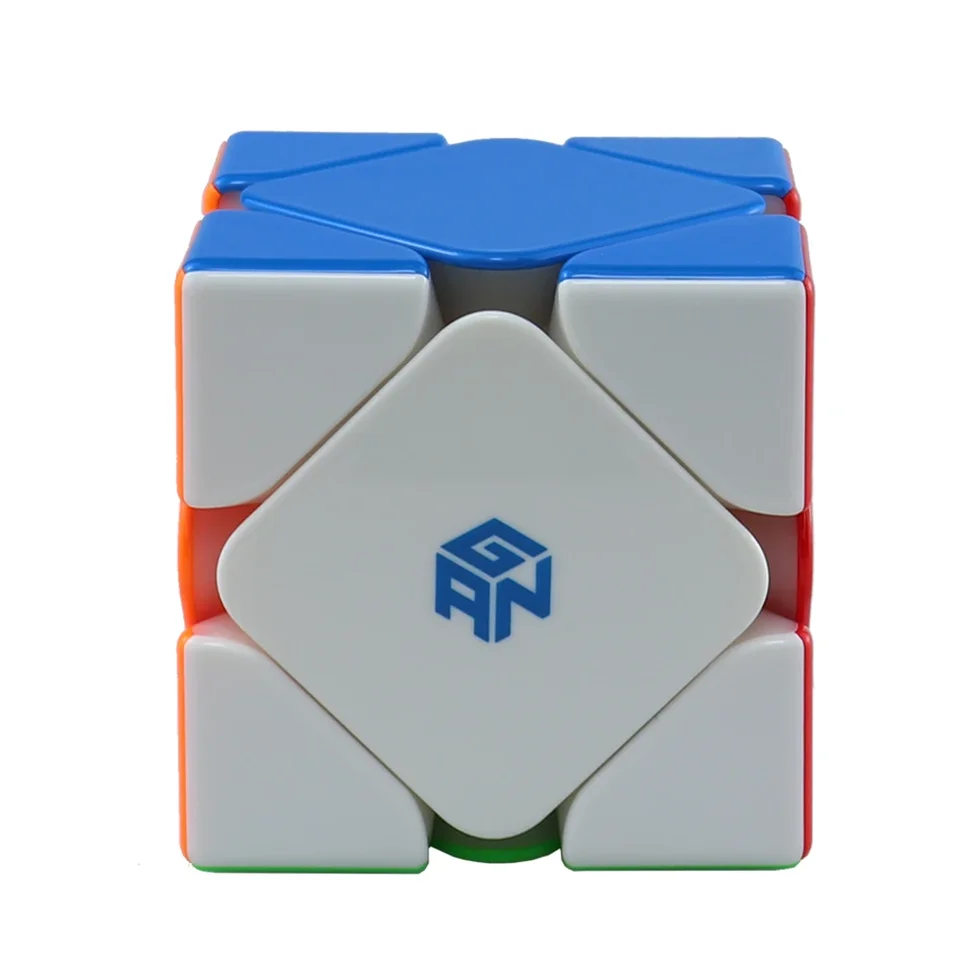 GAN Skewb Magnetic Speed Cube – Légèreté Et Précision Avec Aimants Intégrés, Réglage GES Pro, Sans Autocollant