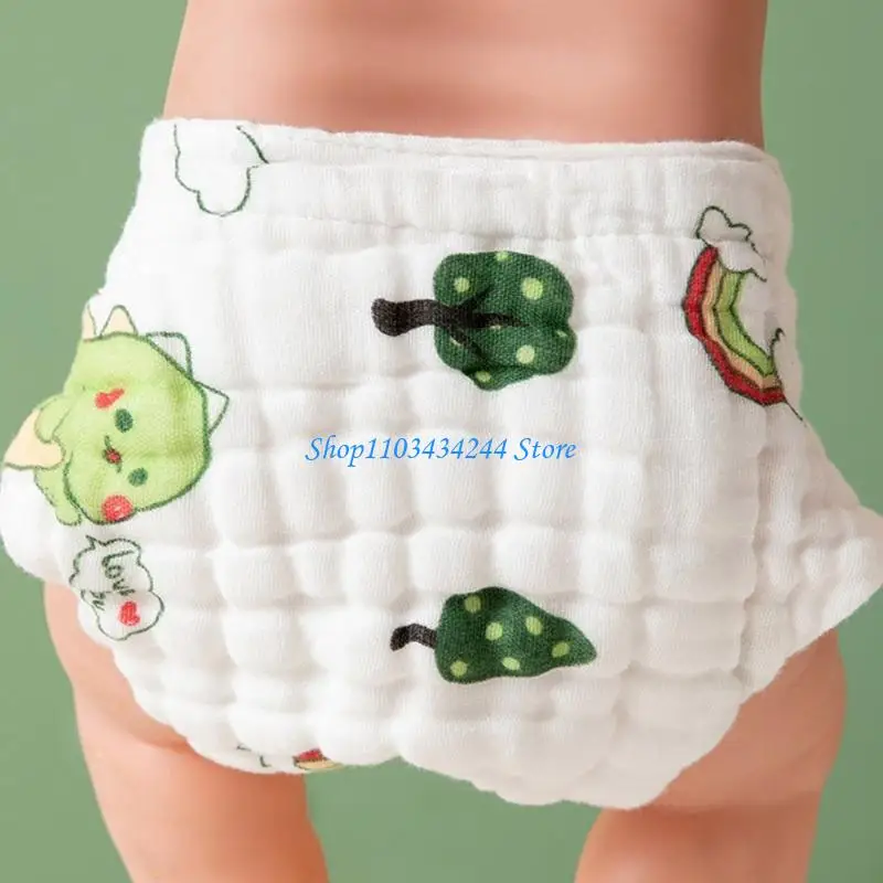 5 قطع أو 3 قطع حفاضات أطفال من الشاش القطني قابلة للغسل وتصميم اقتصادي استمتع بالراحة والتهوية